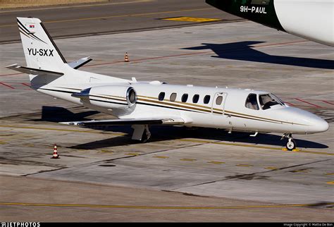 Yu Sxx Cessna 550b Citation Bravo Air Pink Mattia De Bon Jetphotos