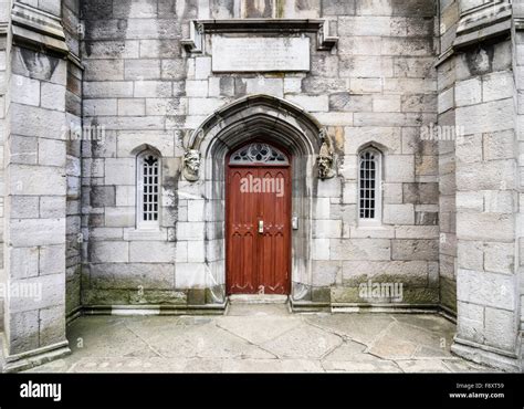 Facade detail of the Chapel Royal at Dublin Castle, Dublin, Ireland Stock Photo - Alamy