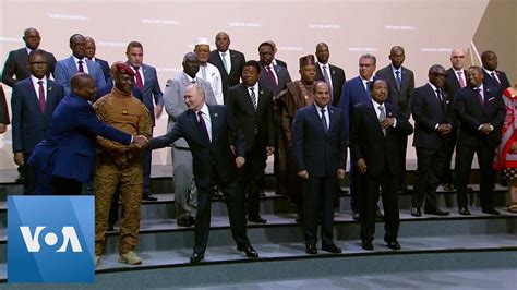 Putin African Delegations Convene At Russia Africa Summit VOA News