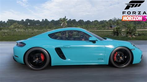 718 Porsche Cayman Gts The Perfect Car Forza Horizon 5 Gameplay Youtube