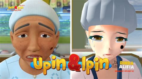 Tiru Aksi Upin Ipin Perginya Rembo Opah Menangis Versi Sakura School