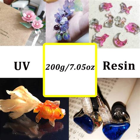 Resina Epoxi Uv Transparente Dura Pegamento De Resina Uv Para Joyer A