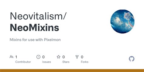 GitHub Neovitalism NeoMixins Mixins For Use With Pixelmon