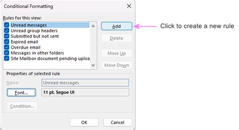 Color Code Outlook Emails Calendars And Tasks With Conditional Formatting