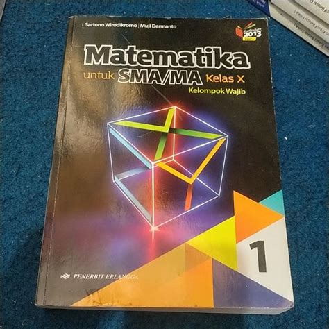 Jual Buku Matematika Kelas 10 X SMA MA Kurikulum 2013 Revisi Shopee