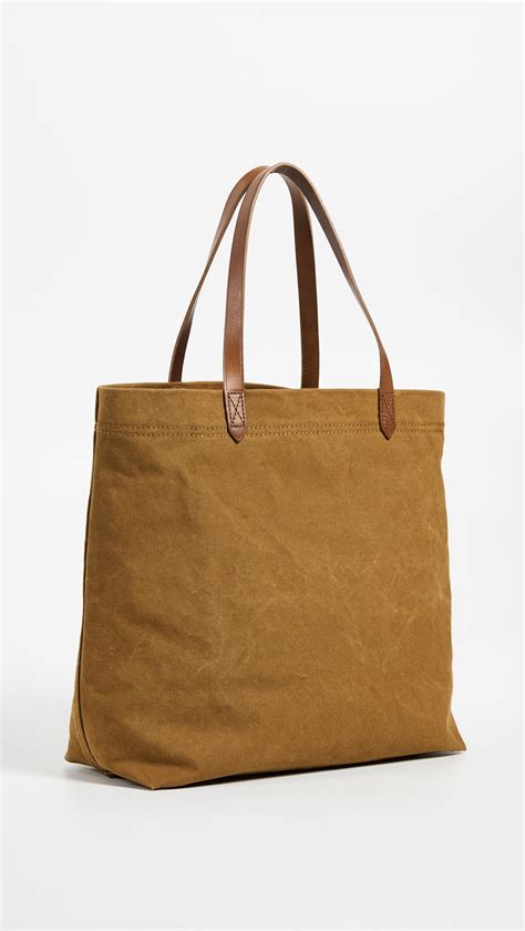 Madewell Heavy Canvas Transport Tote Bag Lyst