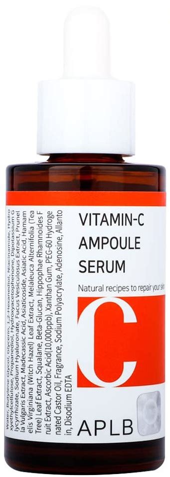 Aplb Vitamin C Ampoule Serum Ingredients Explained