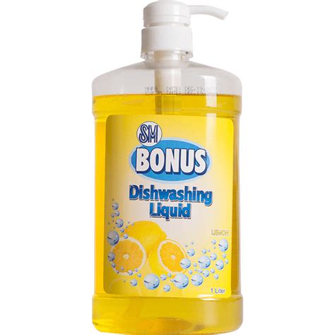 Sm Bonus Lemon Dishwashing Liquid 1L Facial Care Walter Mart