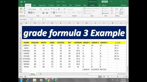 How To Calculate Grade In Ms Excel Printable Templates Free