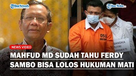 Reaksi Mahfud Md Ma Anulir Vonis Mati Ferdy Sambo Jangan Ada Lagi