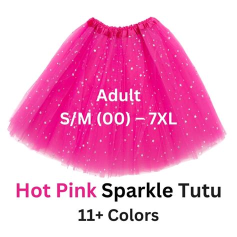 Hot Pink Tulle Skirt Etsy