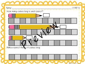 1st Grade Math (Common Core Aligned 1.MD.1 , 1.MD.2) | TPT