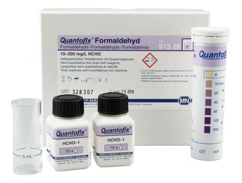 Semi Quantitative Test Strips QUANTOFIX Formaldehyde MN MACHEREY NAGEL