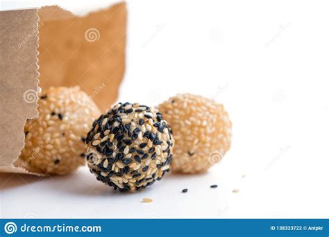 Sesame Dessert Or Til Ke Ladoo Or Til Laddu An Indian Sweet Isolated On