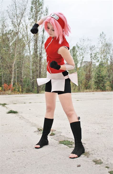 Sakura Narutoshippuden Naruto Cosplay Cosplay Feminino Ideias De