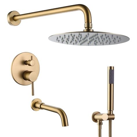 Rbrohant Syst Me De Douche Complet Avec Valve Brute Wayfair Canada