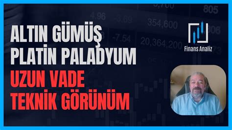 ALTIN GÜMÜŞ PLATİN PALADYUM YORUMLARI HAFTALIK GÖRÜNÜM YouTube