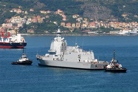 Italian Navy S Third PPA Raimondo Montecuccoli Launched By