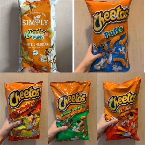 Jual Termurah Cheetos Frito Lays Crunchy Cheese Flamin Hot Cheddar Jalapeno Cheetos Puffs