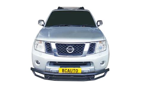 Heavy Duty Steel Nudge Bar Bumper Protection For Nissan Navara D