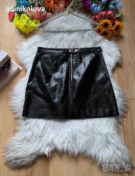 Кожена лачена пола Н&М в Поли в гр. Кюстендил - ID35651414 — Bazar.bg
