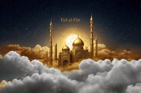 Eid Ul Fitar Mubarak Islamic Image Graphic By Pixscale Creative Fabrica