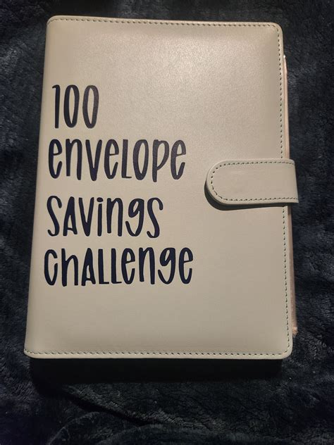 100 Envelope Money Challenge Binder Etsy