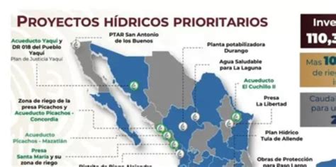 Inversión Histórica En Obras Hidráulicas Marcará El Sexto Informe De Gobierno Del Presidente