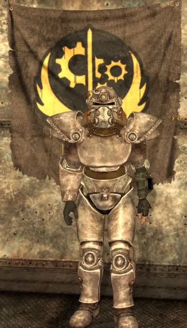 T 51b Grey Power Armor Non Brotherhood At Fallout New Vegas Mods