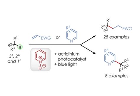 Aliphatic C H Functionalization Using Pyridine N Oxides As H Atom