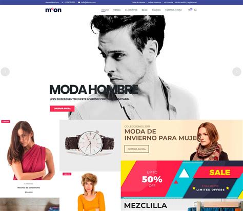 Tienda virtual para moda, m3. Ejemplos tienda online para moda