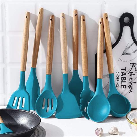 Umite Chef Kitchen Cooking Utensils Set 33 Pcs Non Stick Silicone