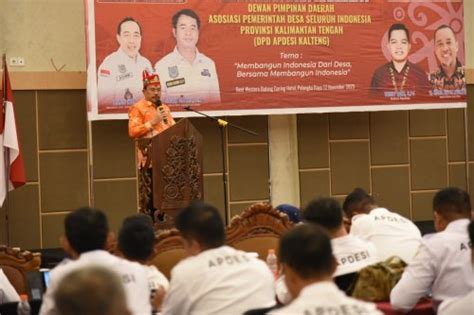 Setda Prov Kalteng Sekda Nuryakin Hadiri Pelantikan Dpd Apdesi