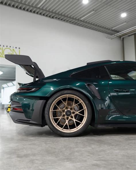 Jet Green Metallic Porsche 911 GT3 RS 992 Carpaints Co