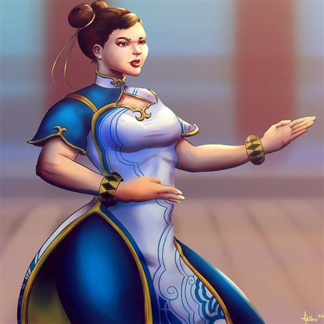 Chun Li Fanart By Me Rstreetfightergirls