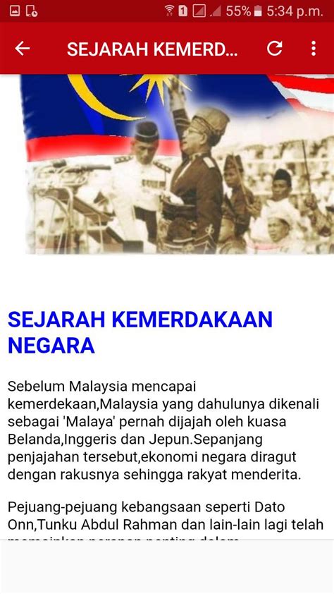 sejarah ringkas kemerdekaan malaysia - RayneteValdez