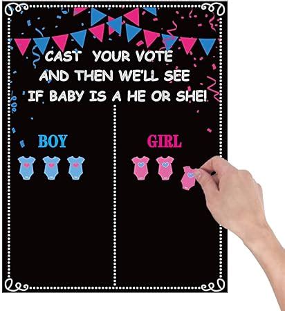 Amazon Miss Fantasy Gender Reveal Decorations Voting Gender