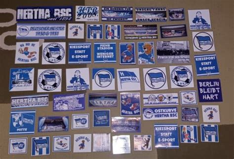 Ultras Aufkleber Sammlung Hertha BSC EBay