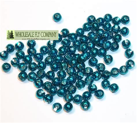 Wholesale Fly Company Slotted Tungsten Beads Blue