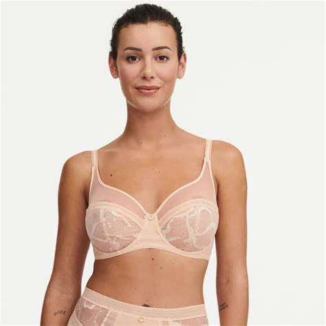 Soutien Gorge Chantelle True Lace Ct M Beige Dor