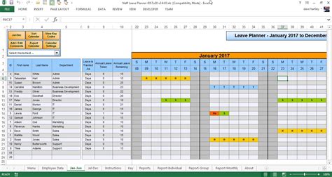 2024 Annual Leave Calendar Excel Spreadsheet - Calendar 2024 Baps