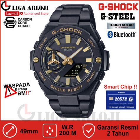 Casio G Shock Gst B Bd A Dr Jam Tangan Pria G Steel Gshock Gst