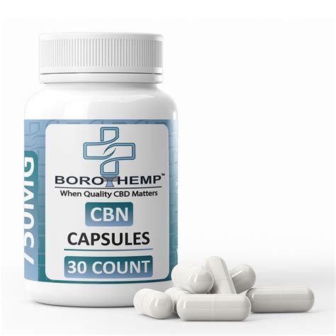 Cbn Capsules Boro Hemp Co