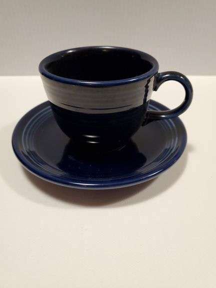 Fiesta Cobalt Blue Four Piece Place Setting Bid Assets Online Auctions