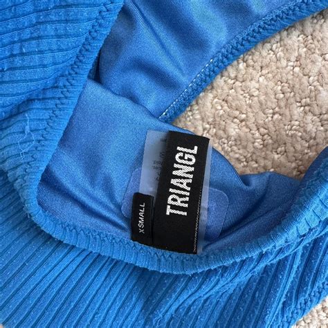 TRIANGL Bikini Maci Arles Rib Size Xs Top And Depop