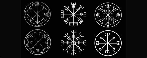 Rune Stave Norse Magical Staves Runes Protection Symbols Vkng