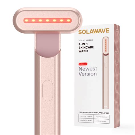 Solawave 4 In 1 Radiant Renewal Wand Face Skincare Wall With Facial