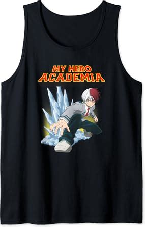 Amazon My Hero Academia Shoto Todoroki Half Cold Half Hot Tank Top Clothing Shoes Jewelry