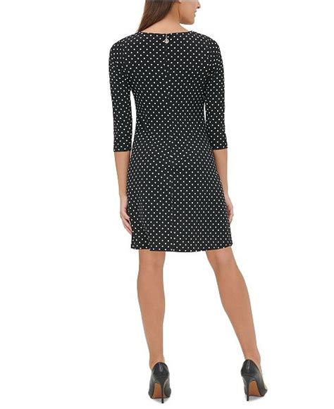 Tommy Hilfiger Polka Dot Sheath Dress And Reviews Dresses Women Macys