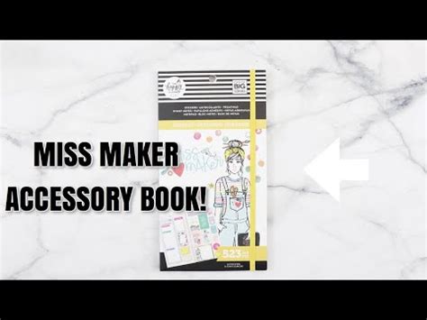 Miss Maker Accessory Book Flipthrough At Home With Quita Youtube